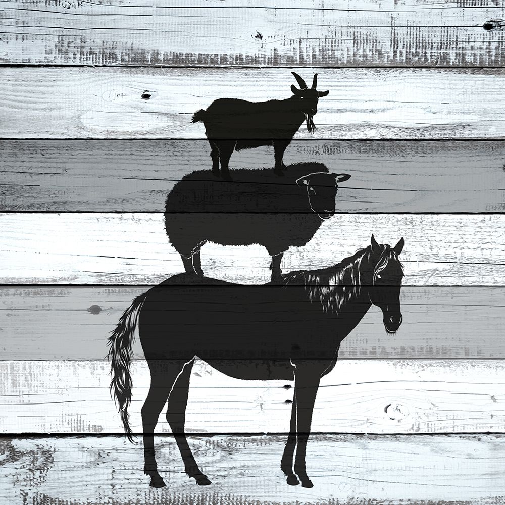 Neigh Baa art print by Kimberly Allen for $57.95 CAD
