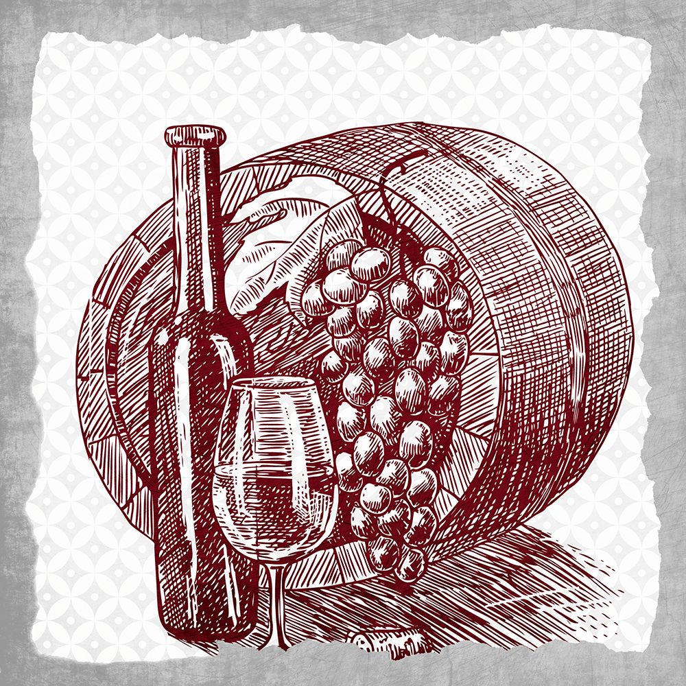 Good Times Wine 3 art print by Kimberly Allen for $57.95 CAD
