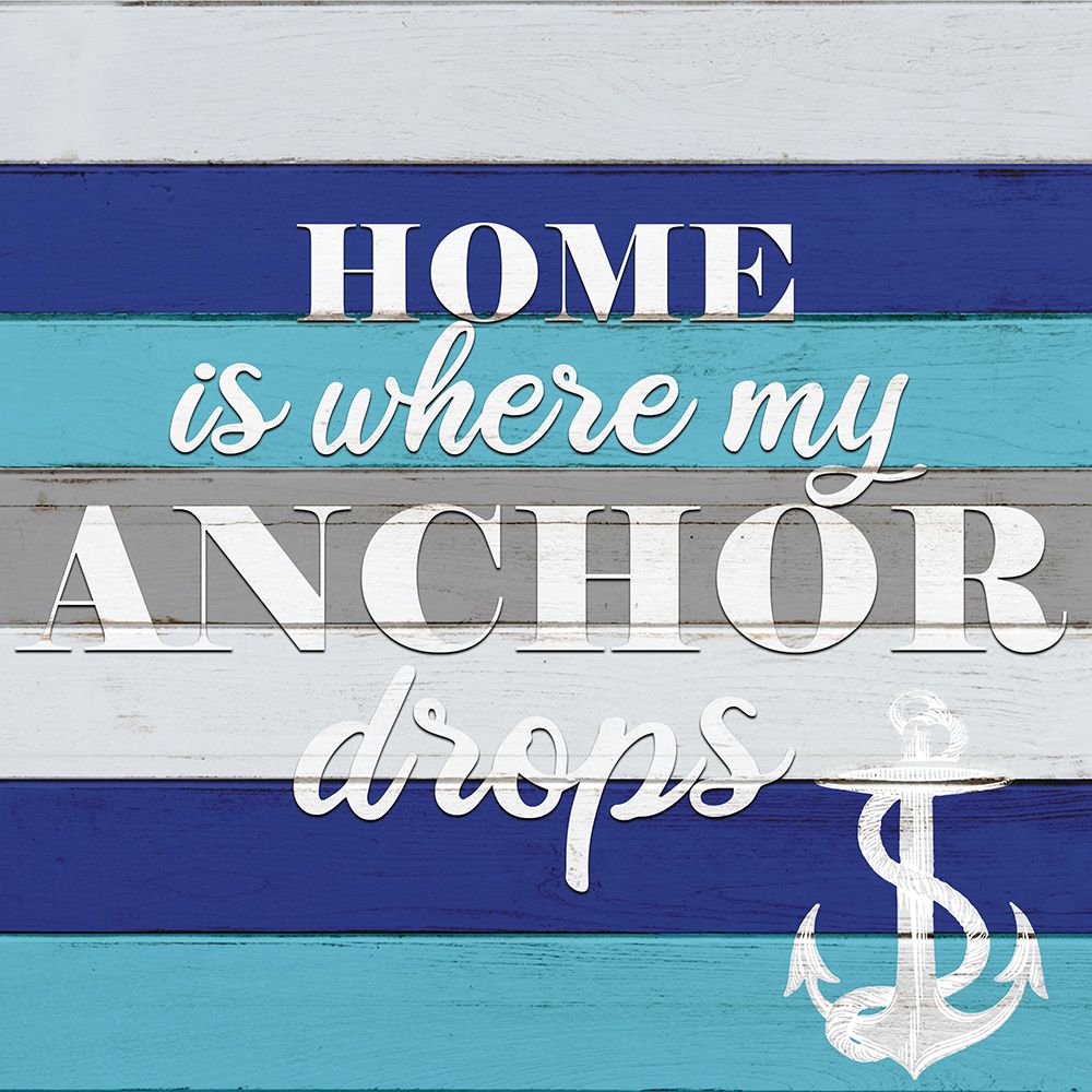 Anchor Home art print by Kimberly Allen for $57.95 CAD