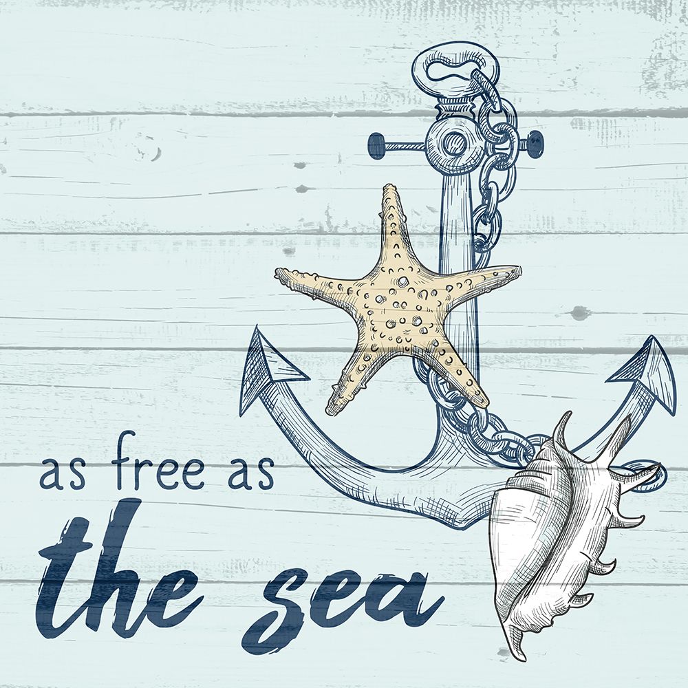 As Free as the Sea art print by Kimberly Allen for $57.95 CAD