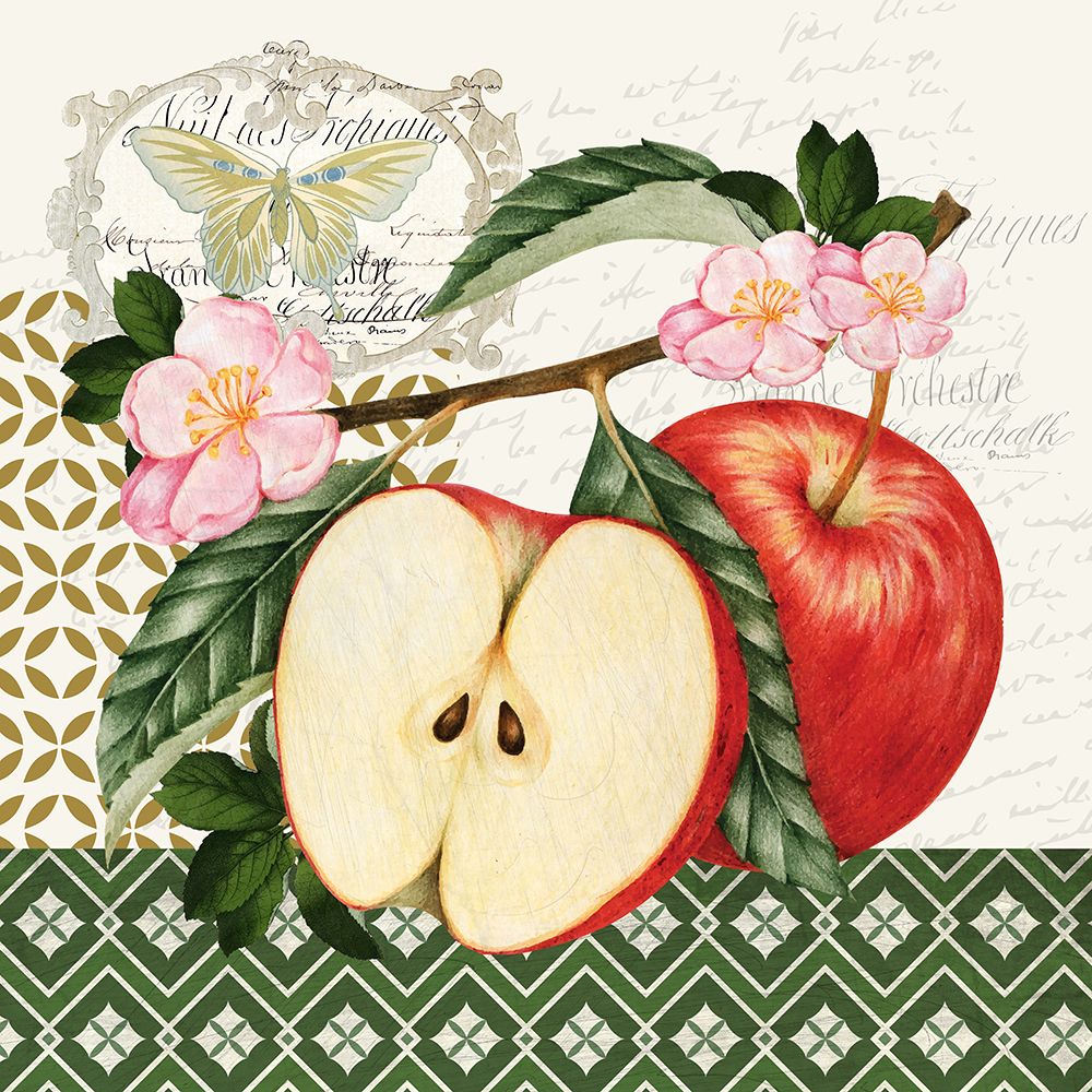 Apples 2 art print by Kimberly Allen for $57.95 CAD