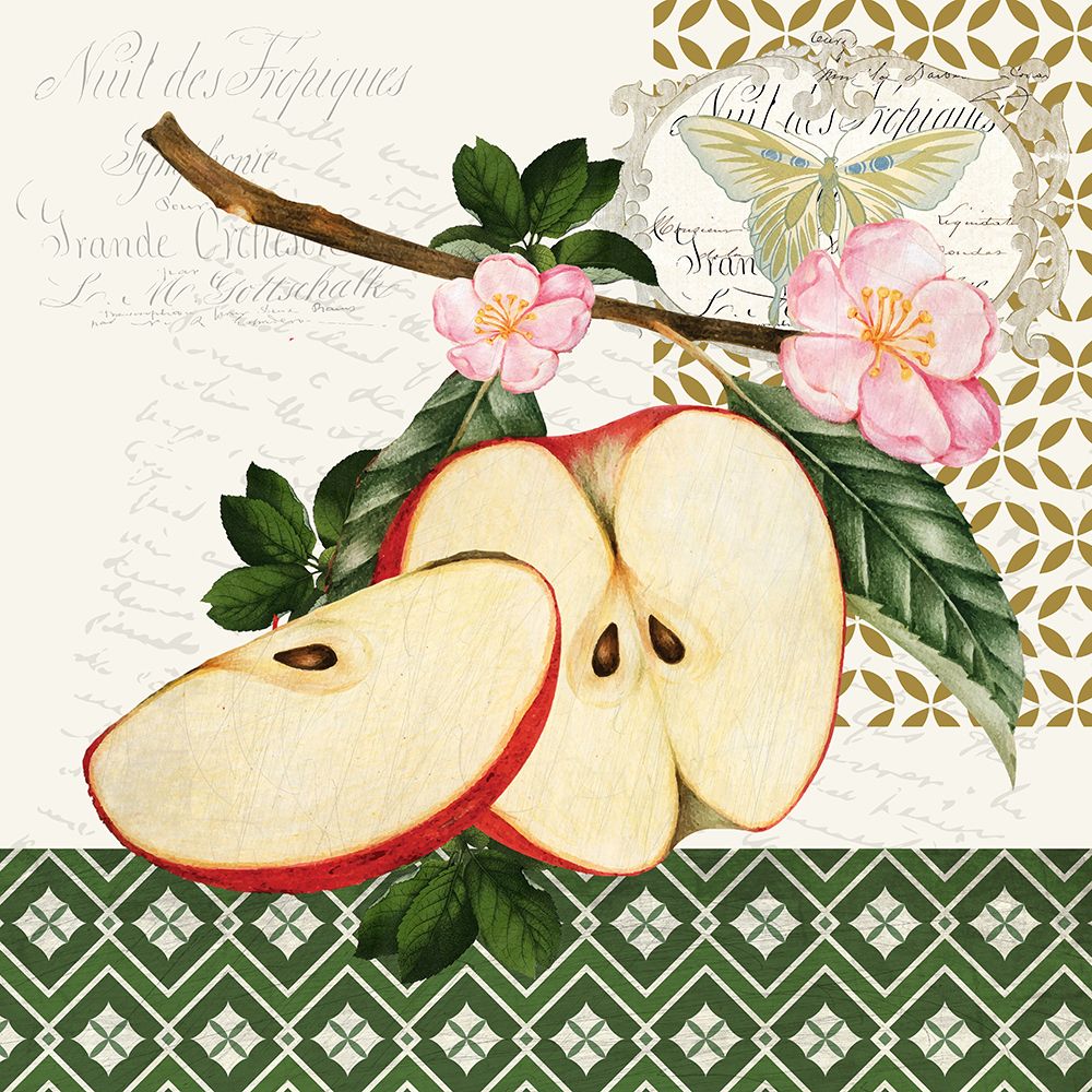 Apples 3 art print by Kimberly Allen for $57.95 CAD