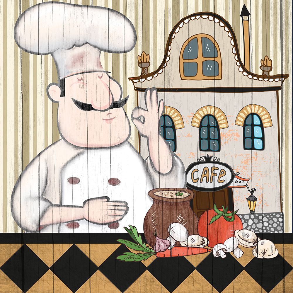 Chef 3 art print by Kimberly Allen for $57.95 CAD