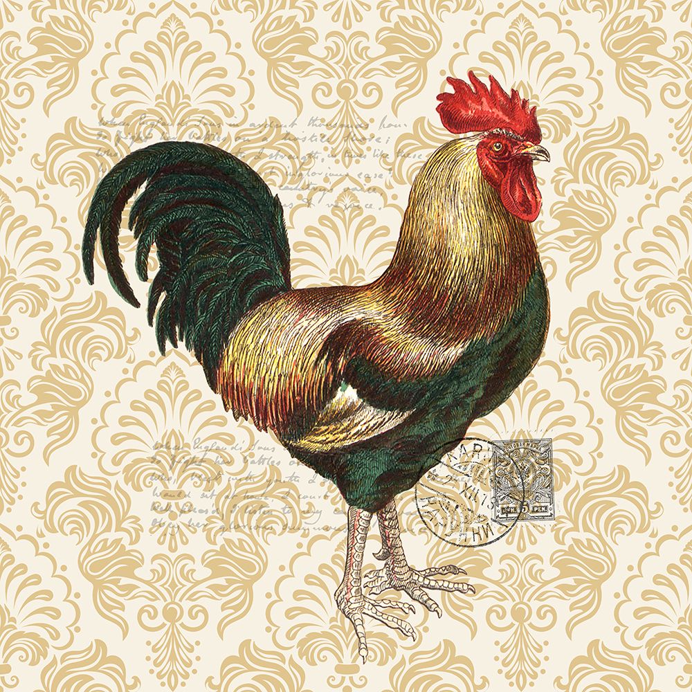 Rooster 2 art print by Kimberly Allen for $57.95 CAD