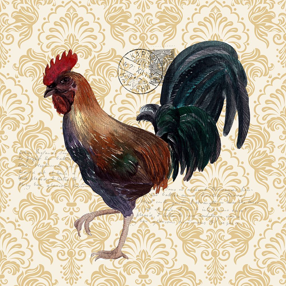 Rooster 3 art print by Kimberly Allen for $57.95 CAD