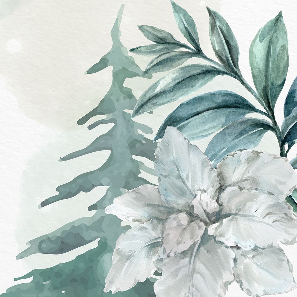 Poinsetta Tree 2 art print by Kimberly Allen for $57.95 CAD
