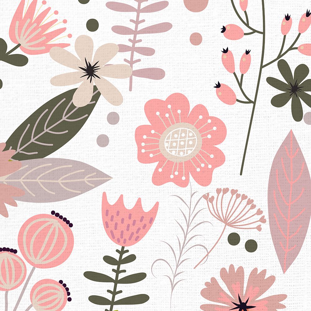 Soft Garden Floral 1 art print by Kimberly Allen for $57.95 CAD