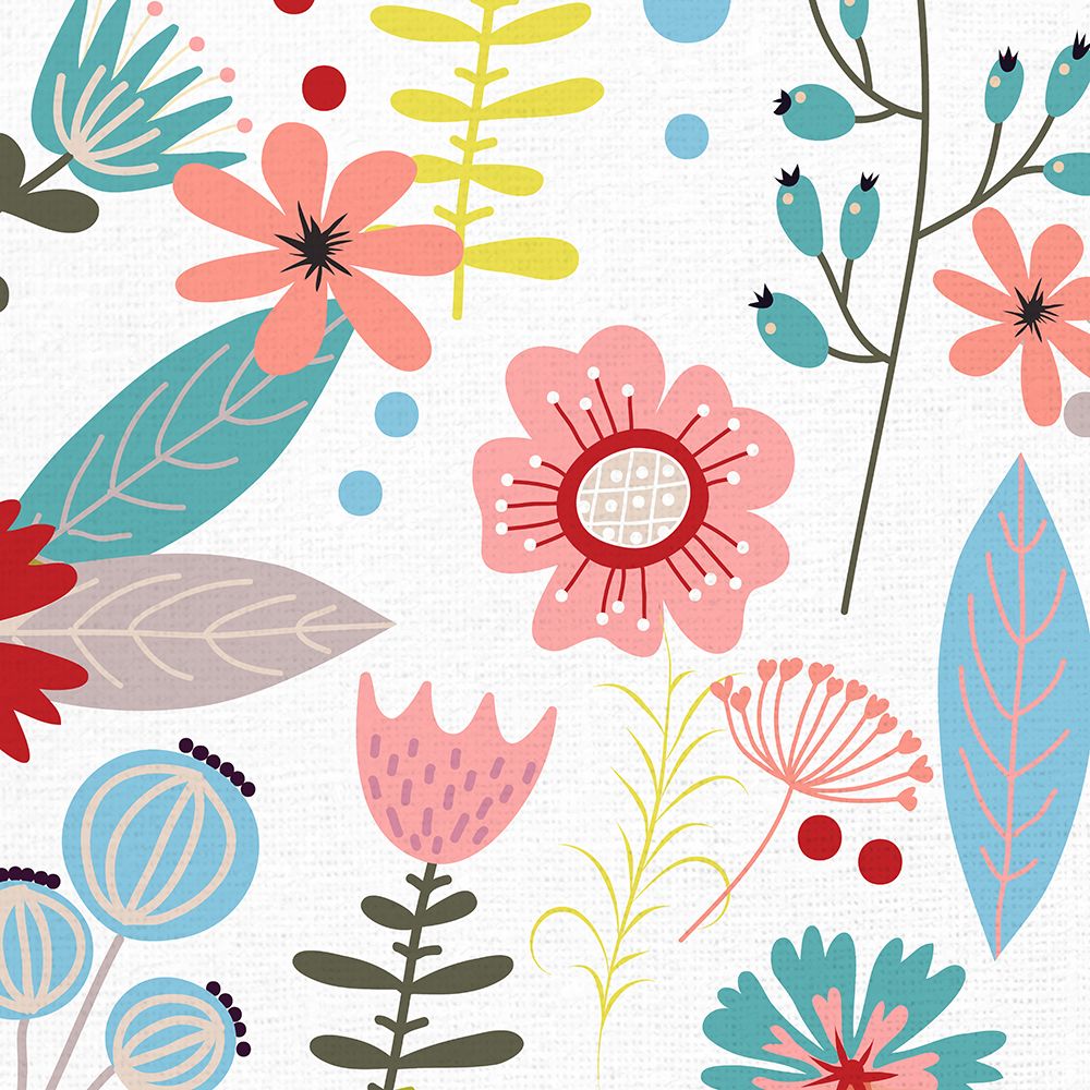 Summer Floral 1 art print by Kimberly Allen for $57.95 CAD