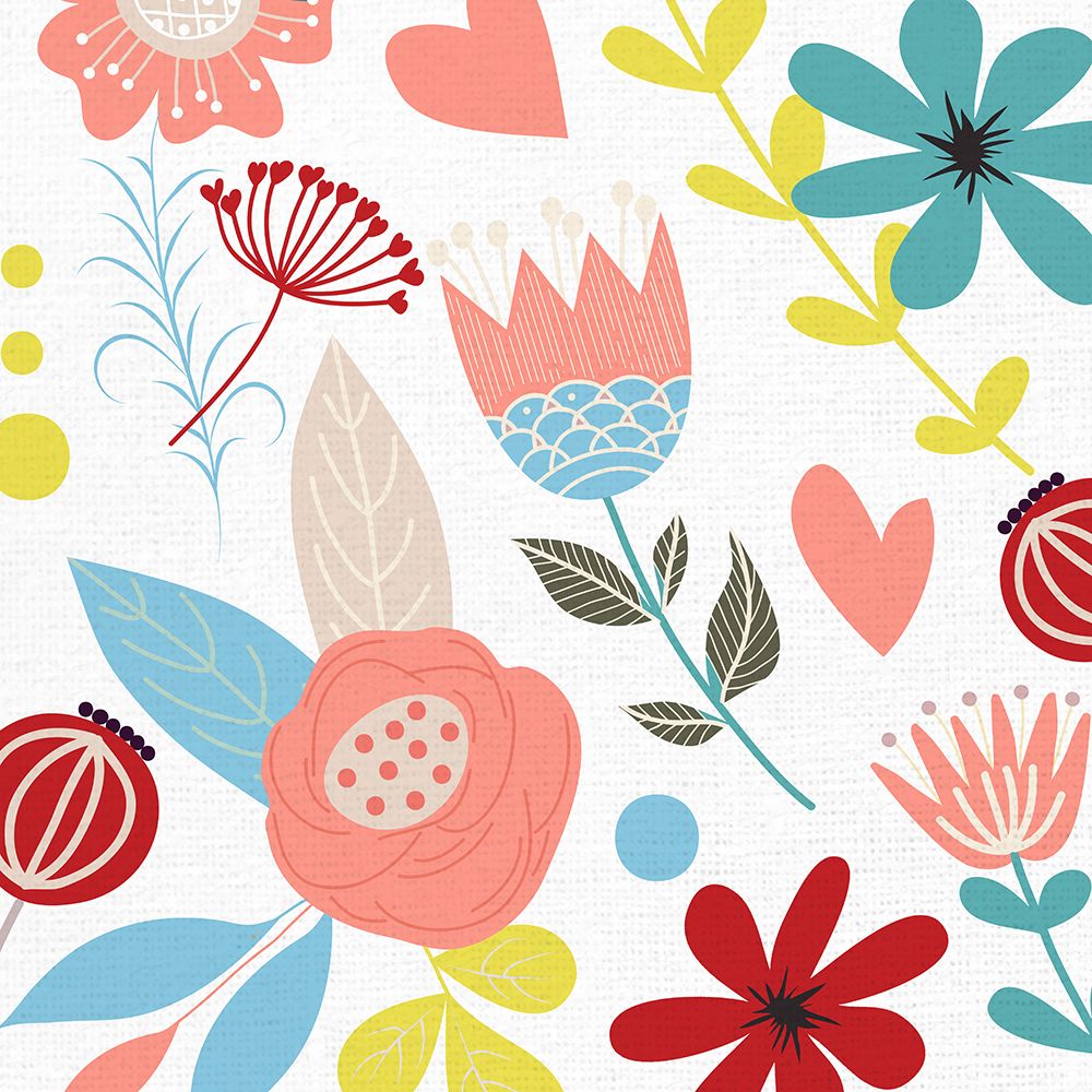 Summer Floral 2 art print by Kimberly Allen for $57.95 CAD