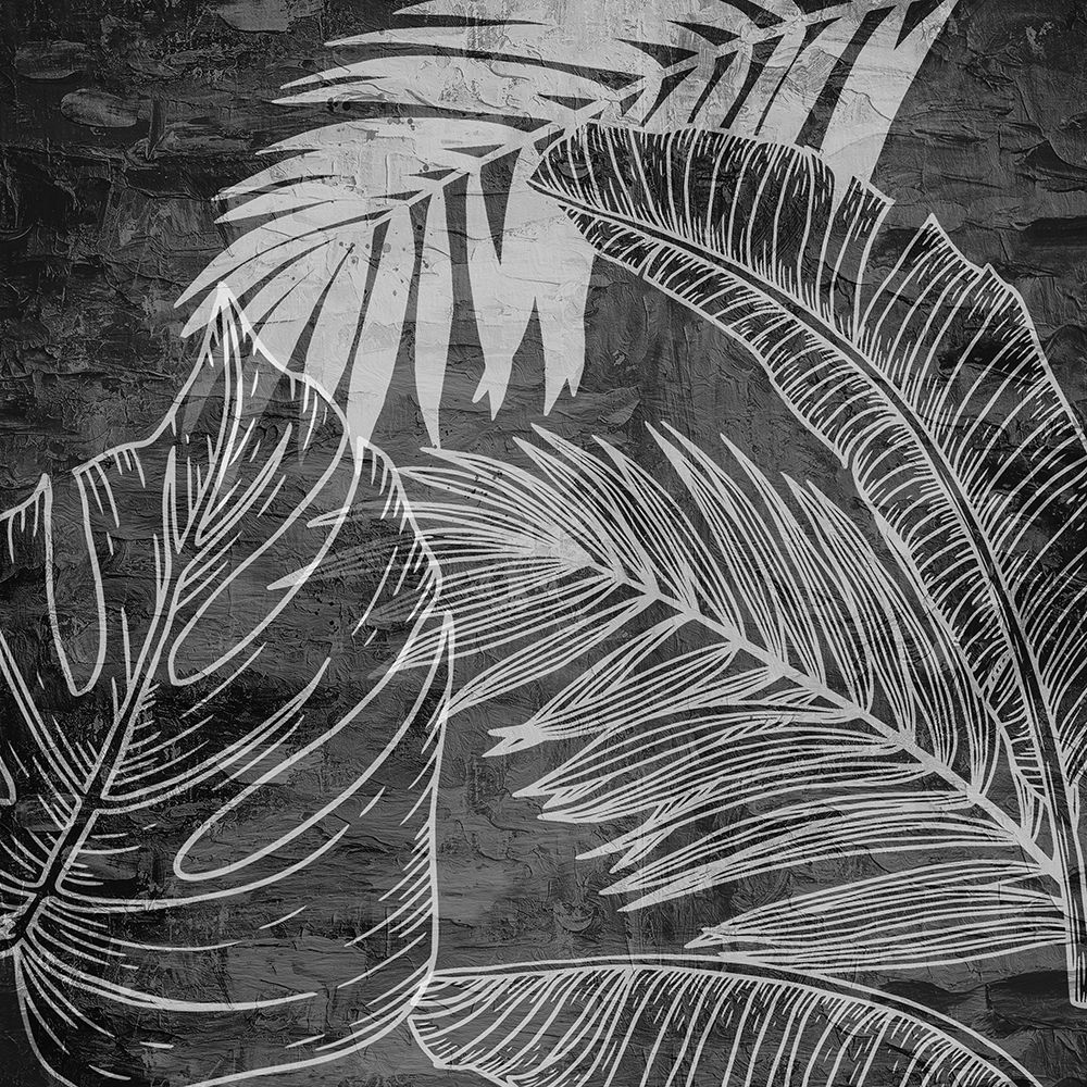 Black And White Palm 1 art print by Kimberly Allen for $57.95 CAD