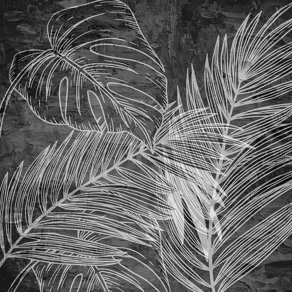 Black And White Palm 2 art print by Kimberly Allen for $57.95 CAD