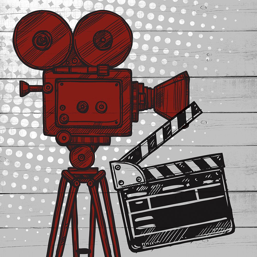 Cinema Time 1 V2 art print by Kimberly Allen for $57.95 CAD