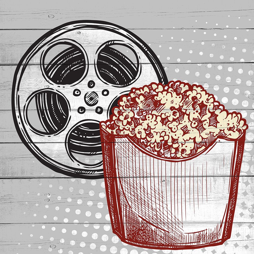 Cinema Time 2 V2 art print by Kimberly Allen for $57.95 CAD