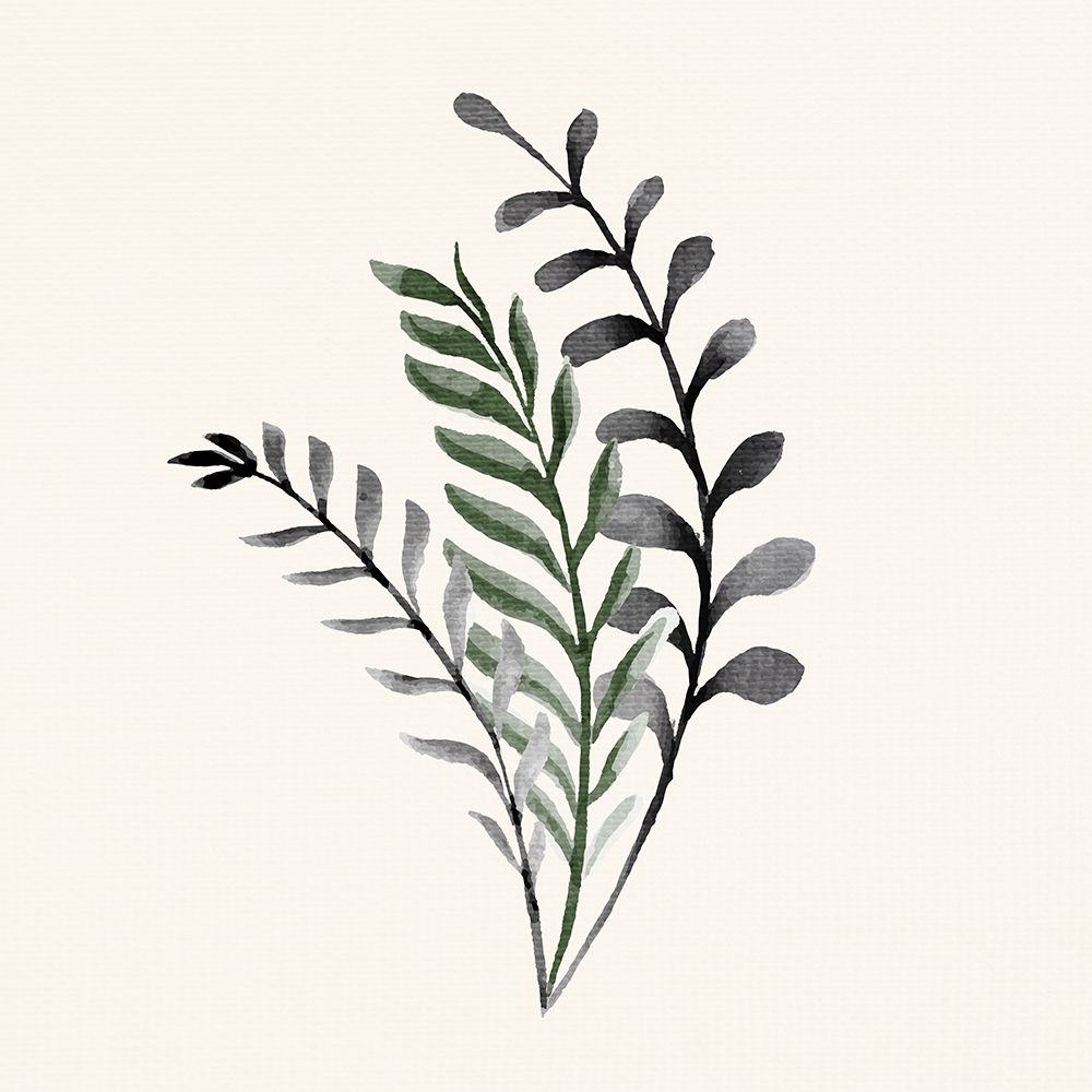 Painted Leaves 2 art print by Kimberly Allen for $57.95 CAD