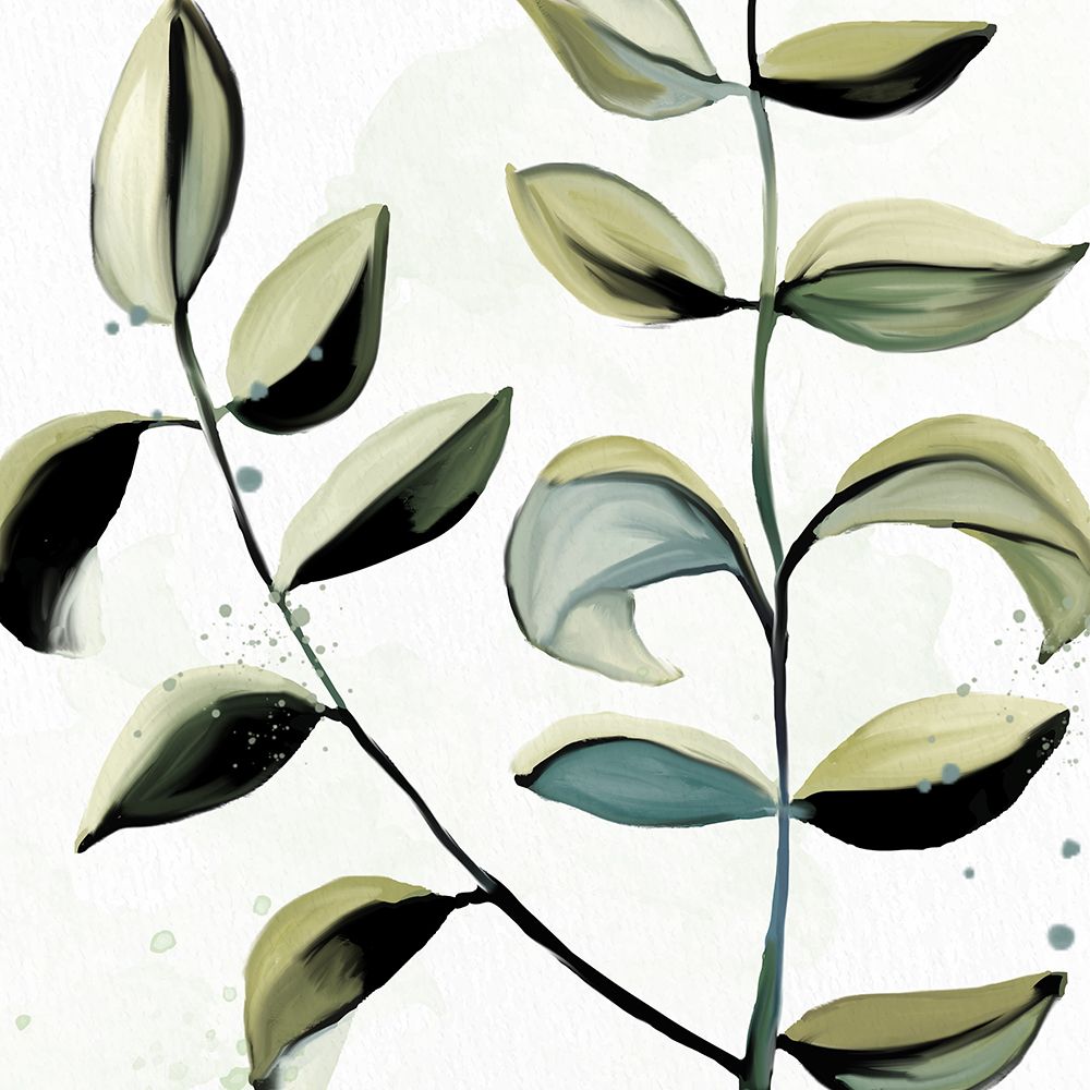 Muted Greens 1 art print by Kimberly Allen for $57.95 CAD