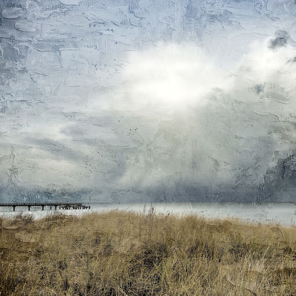Moody Beach Day art print by Kimberly Allen for $57.95 CAD