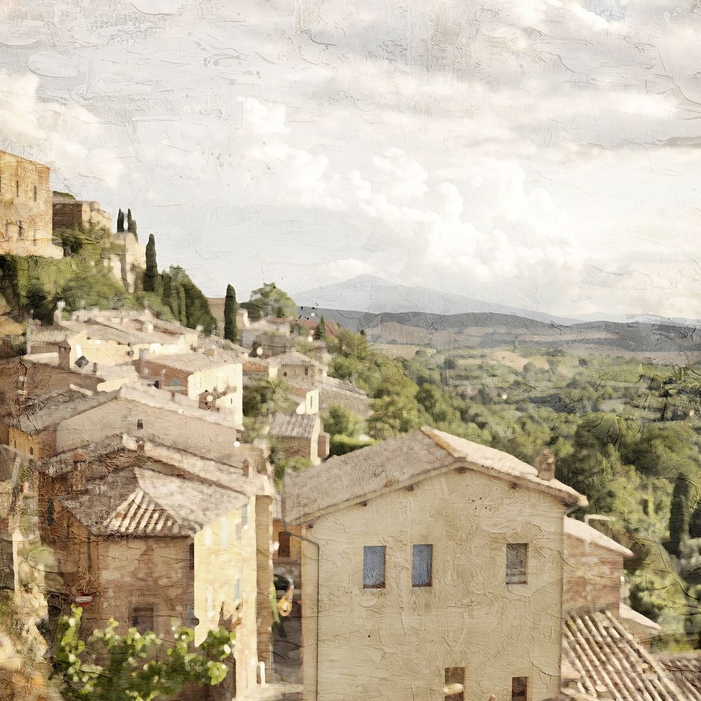 Tuscan Hillside art print by Kimberly Allen for $57.95 CAD
