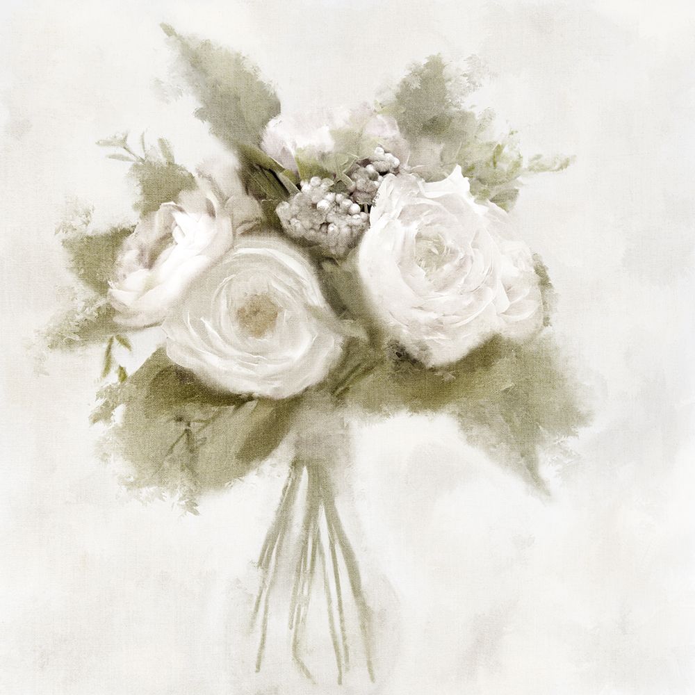 White Peonies art print by Kimberly Allen for $57.95 CAD