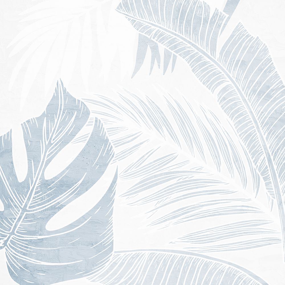 Soft Blue Palm 1 art print by Kimberly Allen for $57.95 CAD