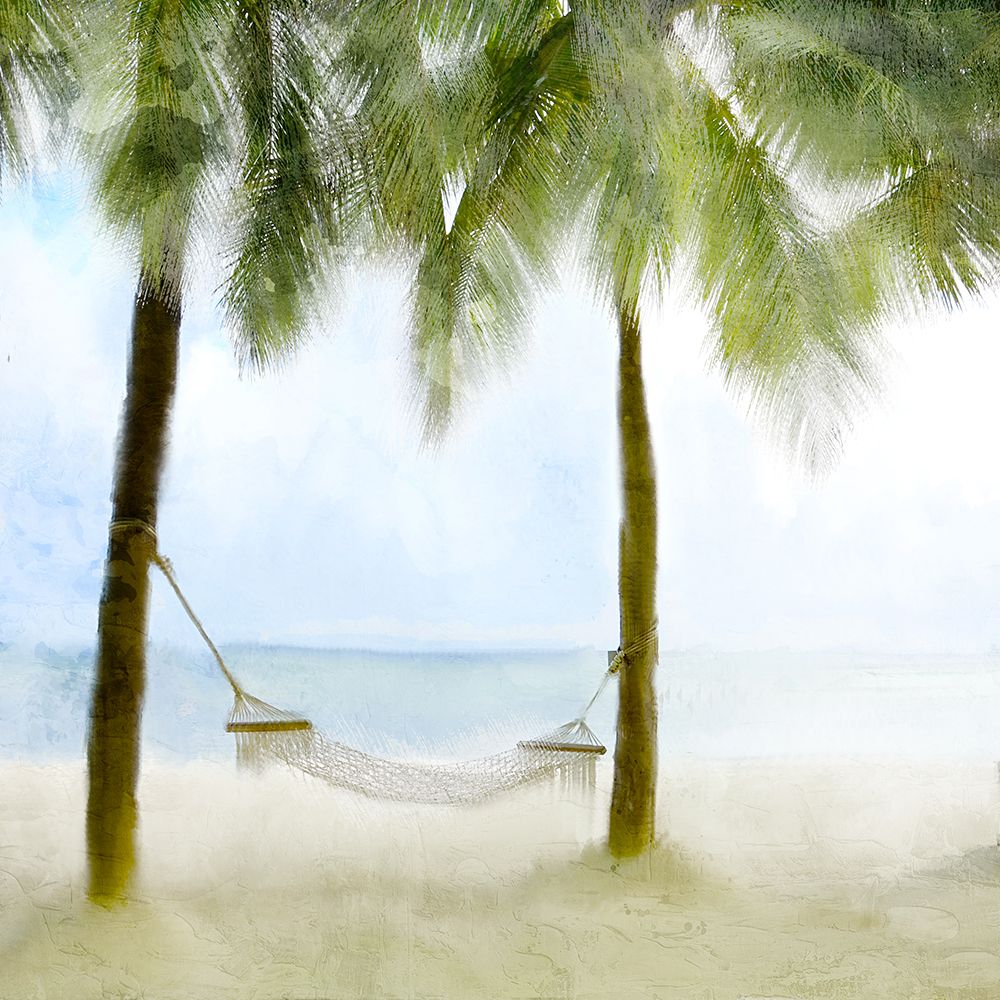 Nap On The Beach art print by Kimberly Allen for $57.95 CAD