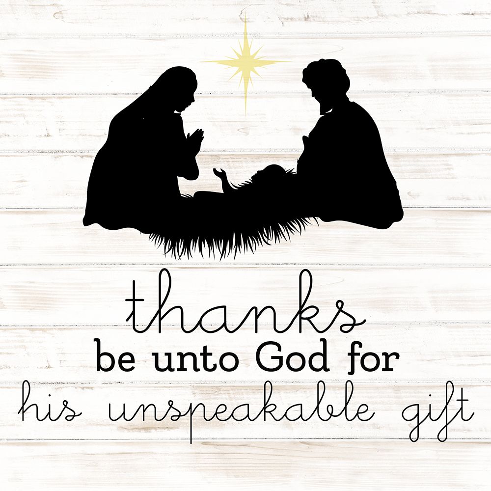 Thanks Be Unto art print by Kimberly Allen for $57.95 CAD