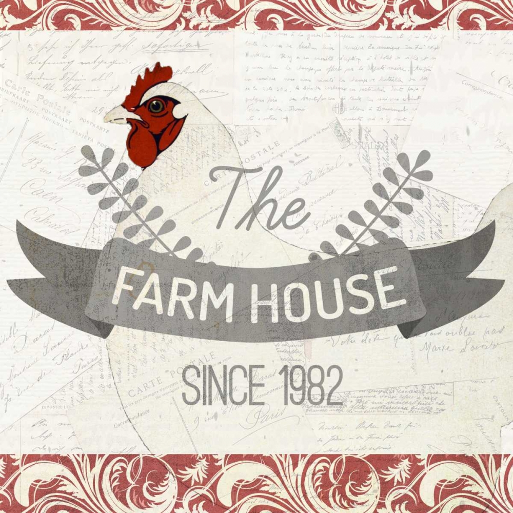 The Farm House art print by Kimberly Allen for $57.95 CAD