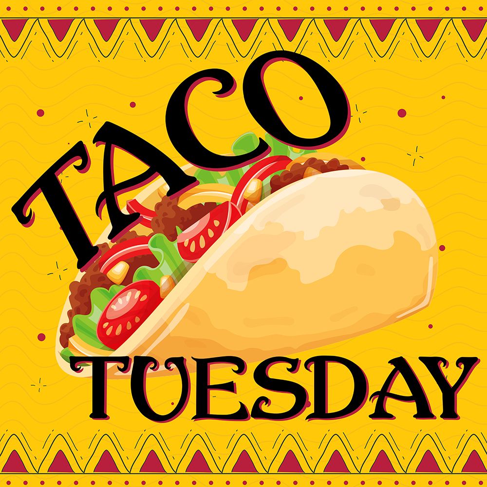 Taco Tuesday art print by Kimberly Allen for $57.95 CAD