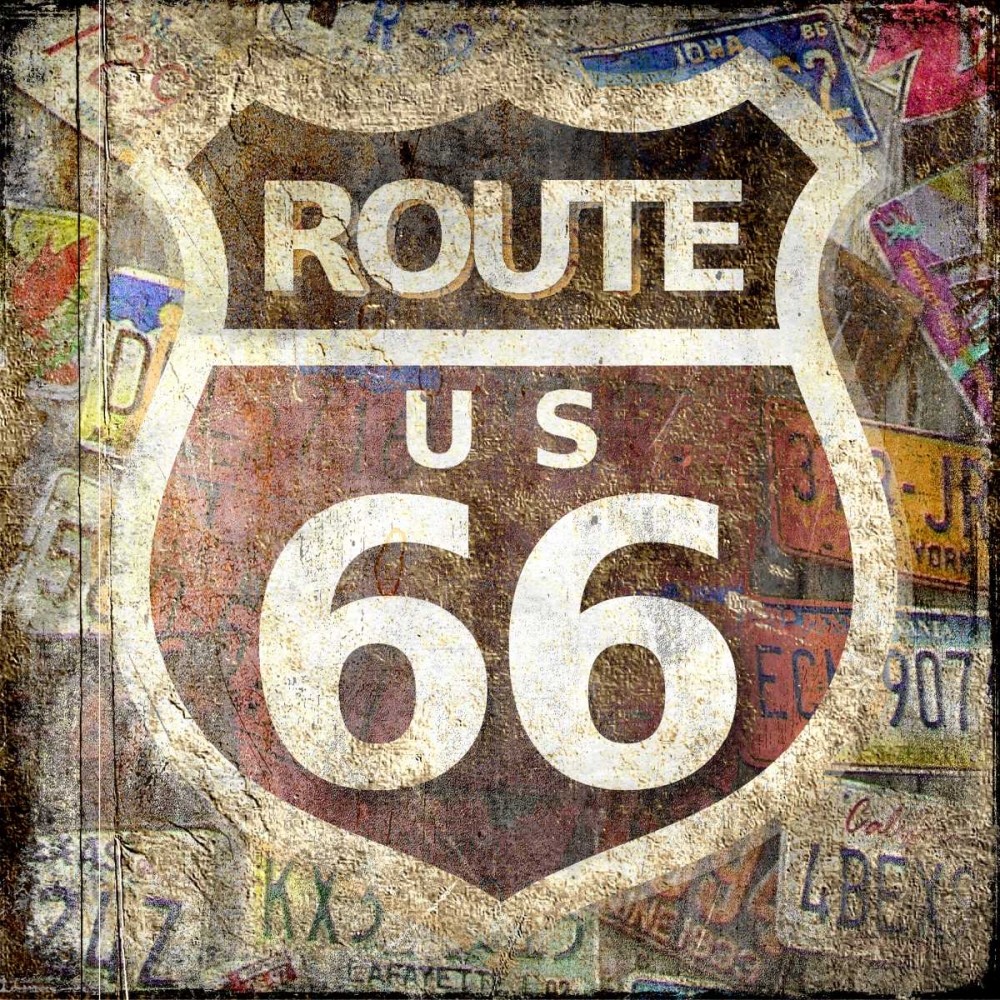 Route 66 art print by Kimberly Allen for $57.95 CAD