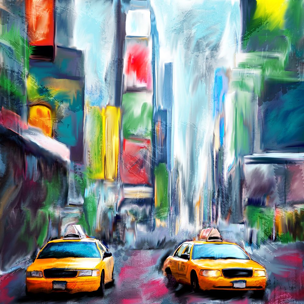 Times Square art print by Kimberly Allen for $57.95 CAD