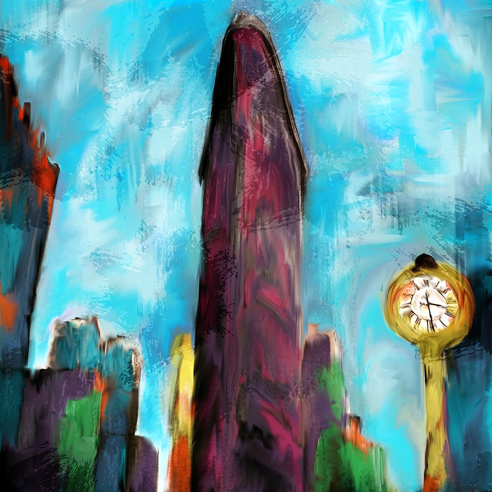 Flatiron New York art print by Kimberly Allen for $57.95 CAD