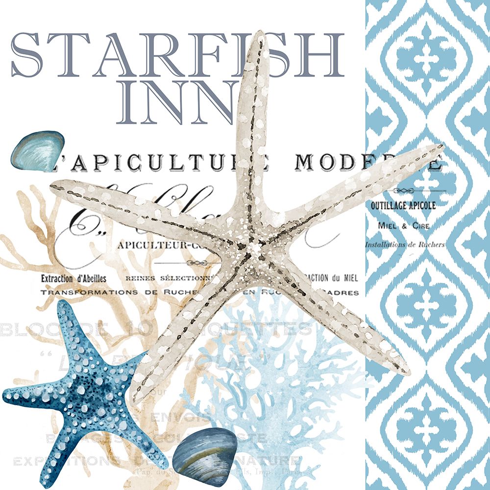 Starfish Tours 2 art print by Kimberly Allen for $57.95 CAD