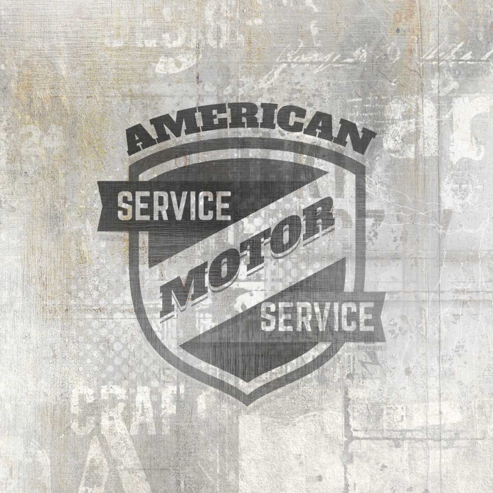American Garage 3 art print by Kimberly Allen for $57.95 CAD