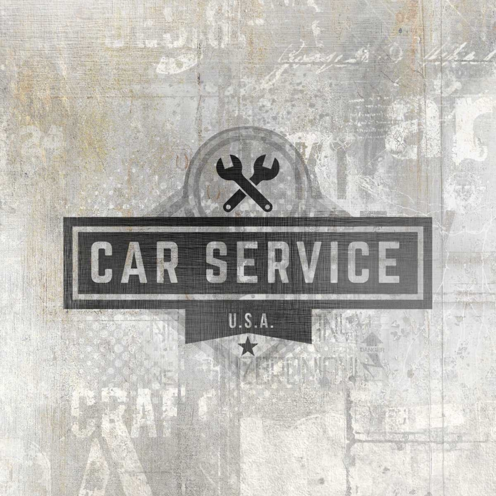 American Garage 4 art print by Kimberly Allen for $57.95 CAD