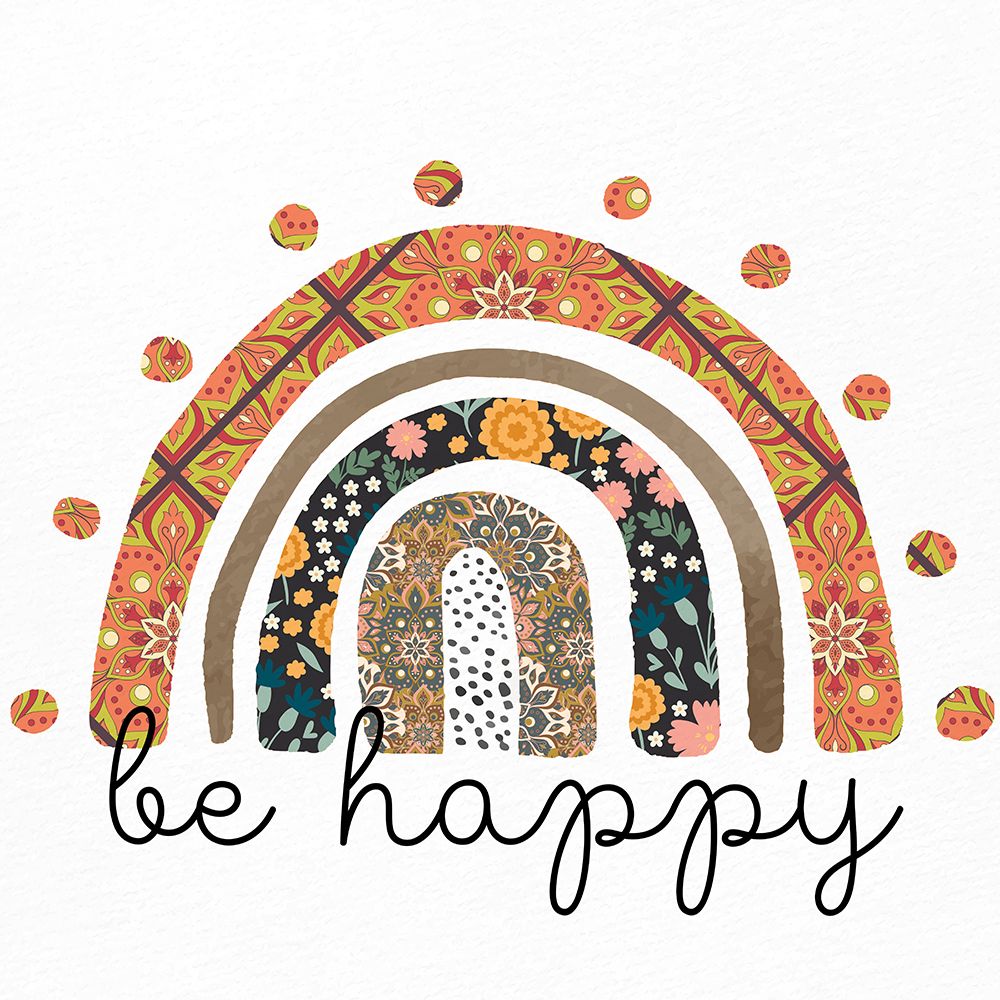 Pattern Rainbow art print by Kimberly Allen for $57.95 CAD