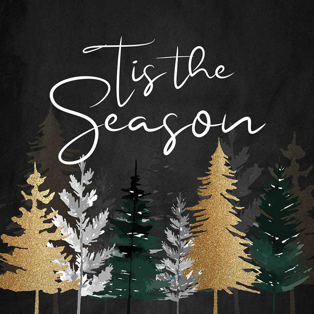 Tis The Season Pines art print by Kimberly Allen for $57.95 CAD