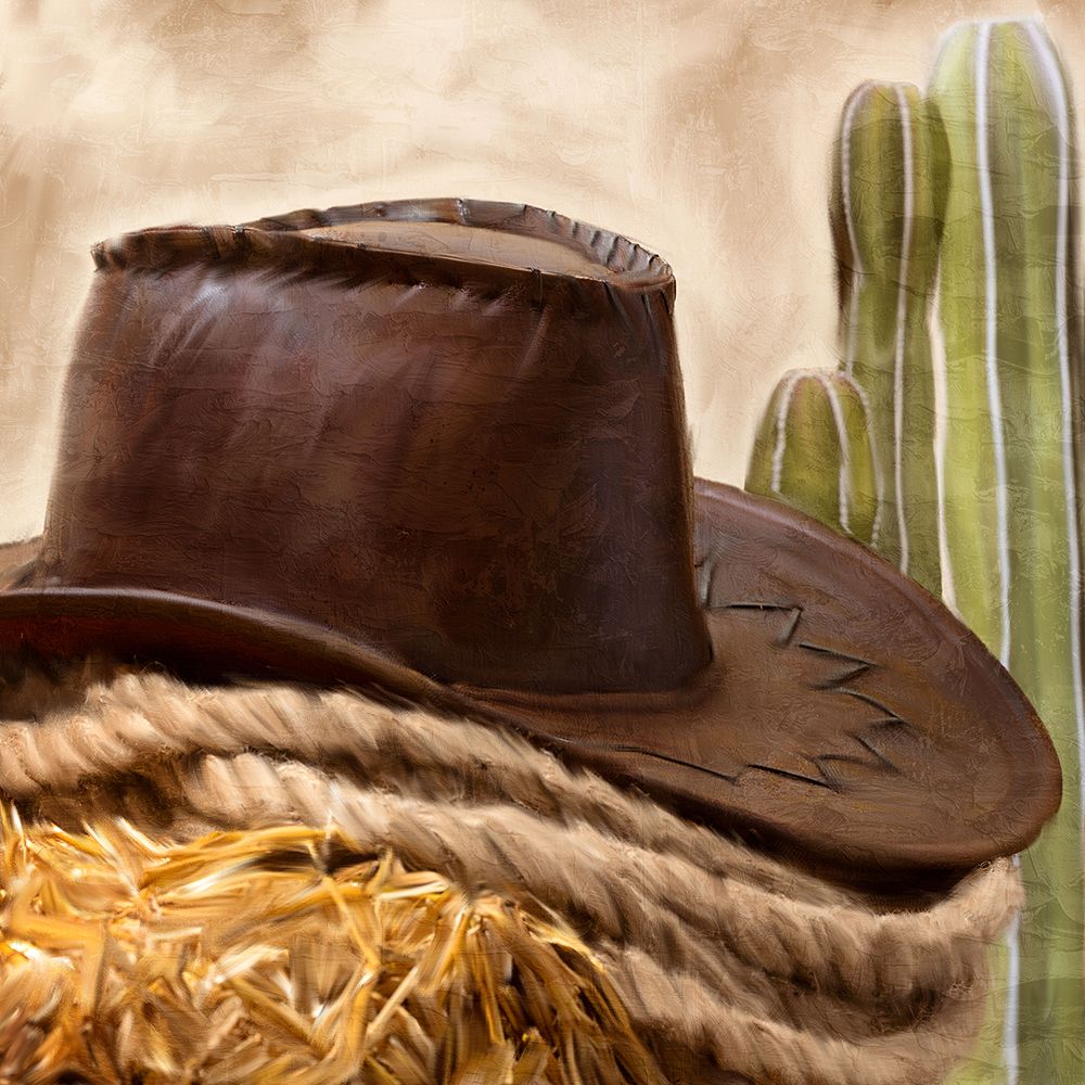 Cowboy Cactus art print by Kimberly Allen for $57.95 CAD
