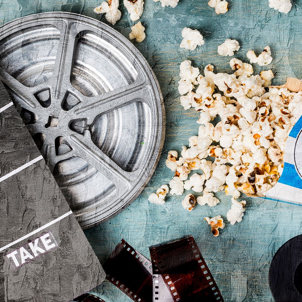 Movie Blues 2 art print by Kimberly Allen for $57.95 CAD