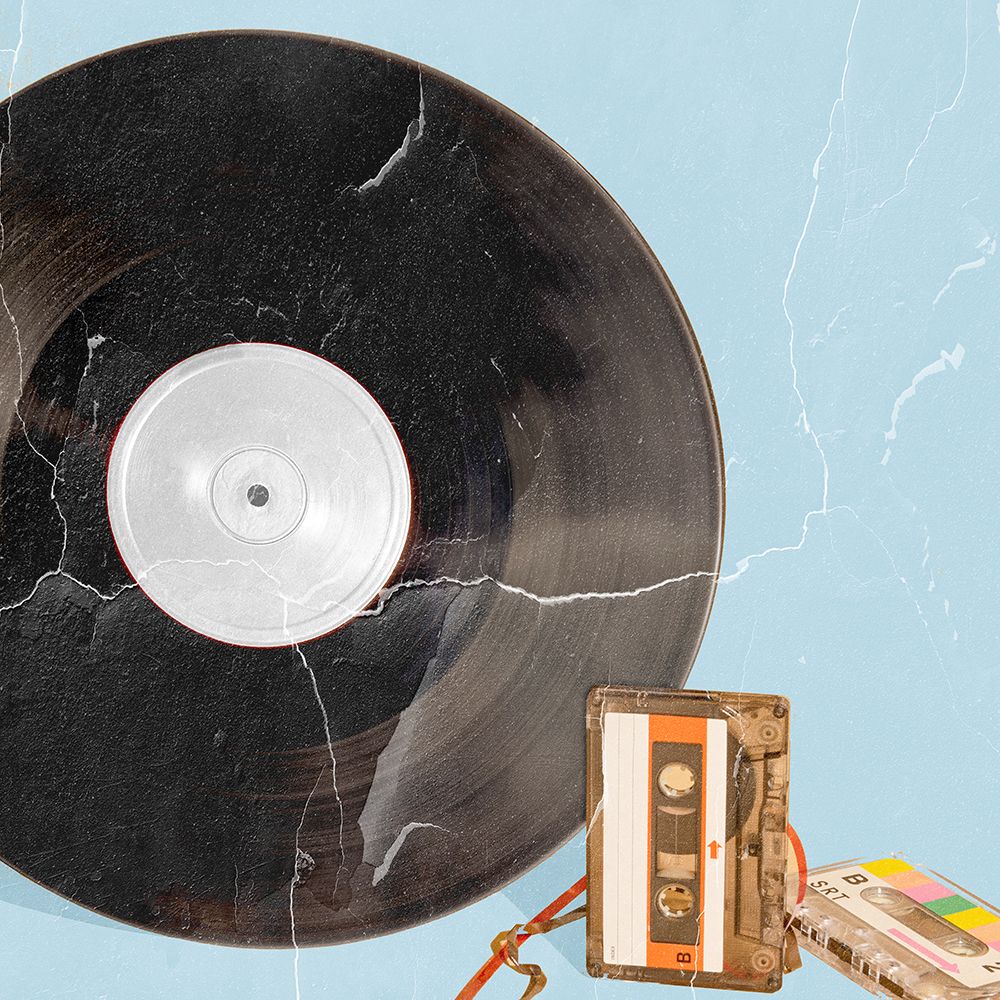 Records 1 art print by Kimberly Allen for $57.95 CAD