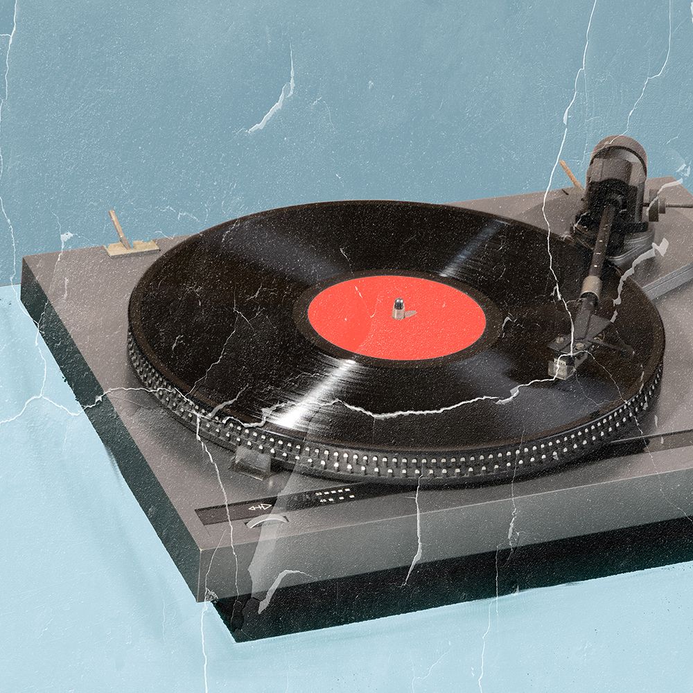 Records 2 art print by Kimberly Allen for $57.95 CAD
