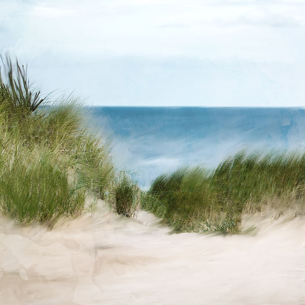 Sand Dunes Beach art print by Kimberly Allen for $57.95 CAD