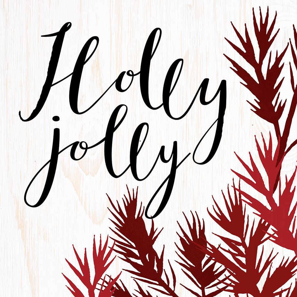 Holly Jolly art print by Kimberly Allen for $57.95 CAD
