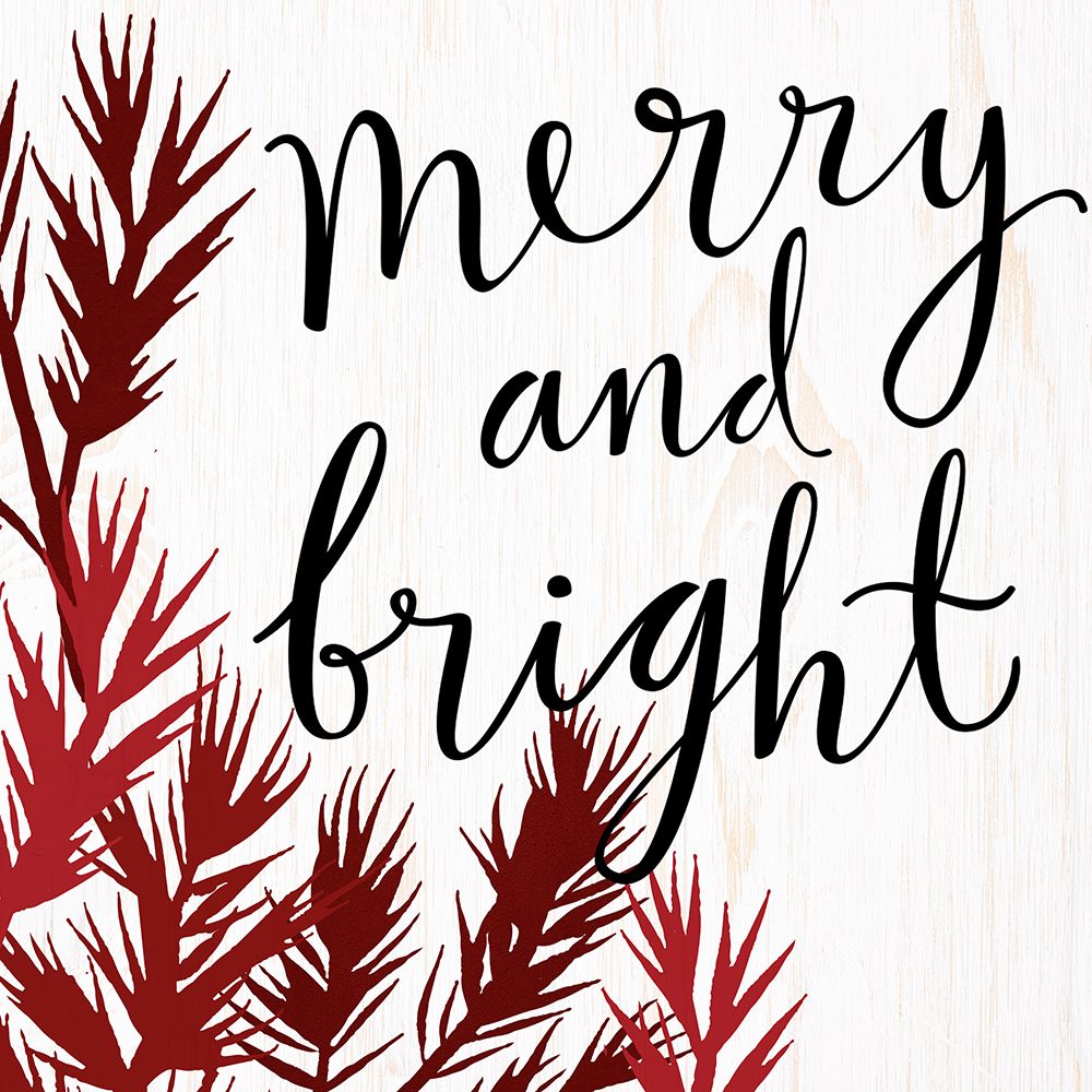 Merry art print by Kimberly Allen for $57.95 CAD