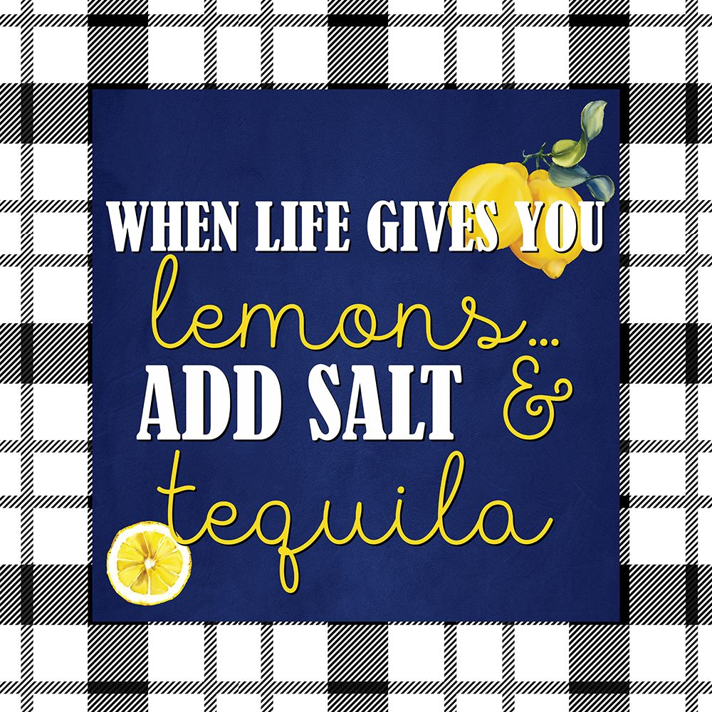 Lemon Plaid 3 art print by Kimberly Allen for $57.95 CAD