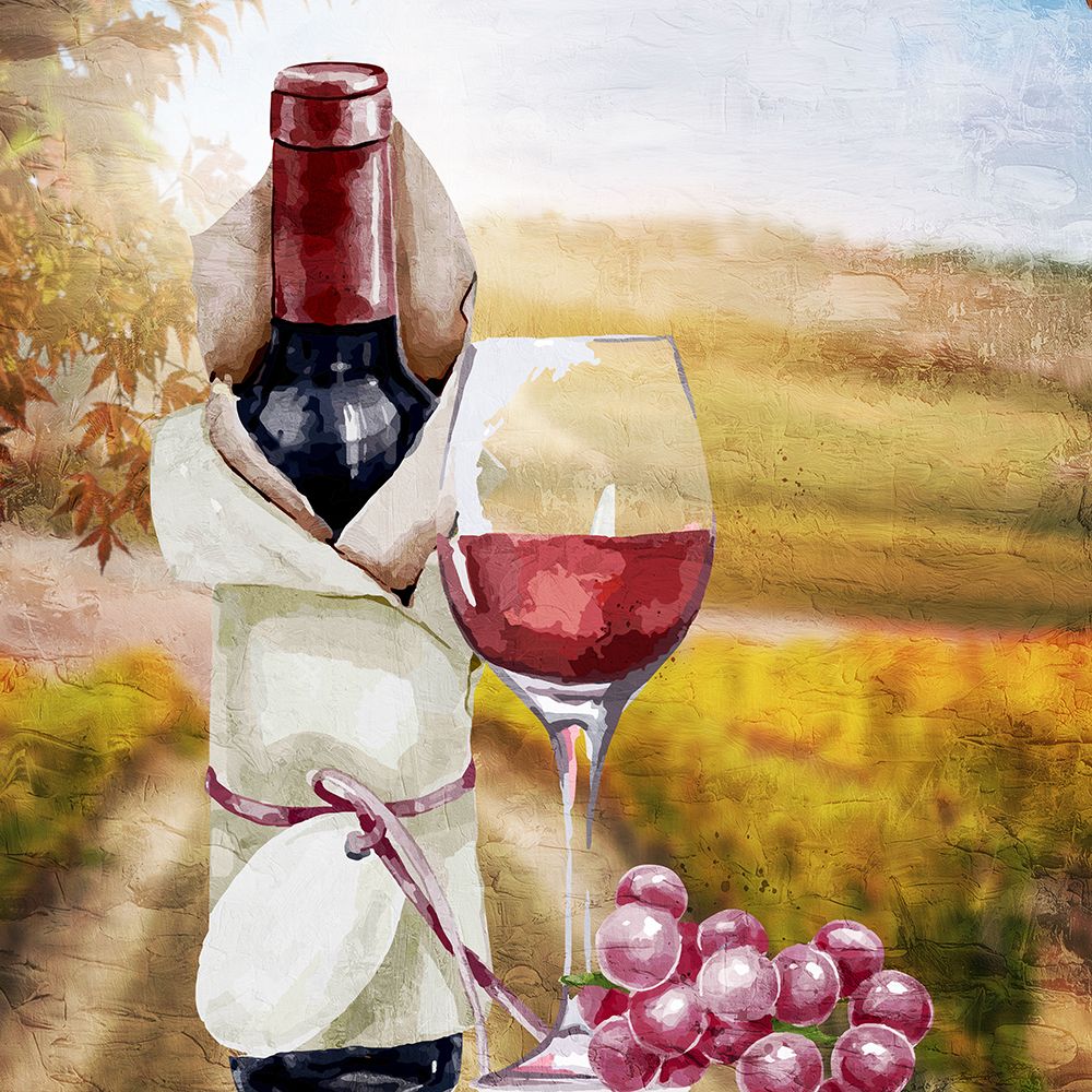 Vineyard View 1 art print by Kimberly Allen for $57.95 CAD