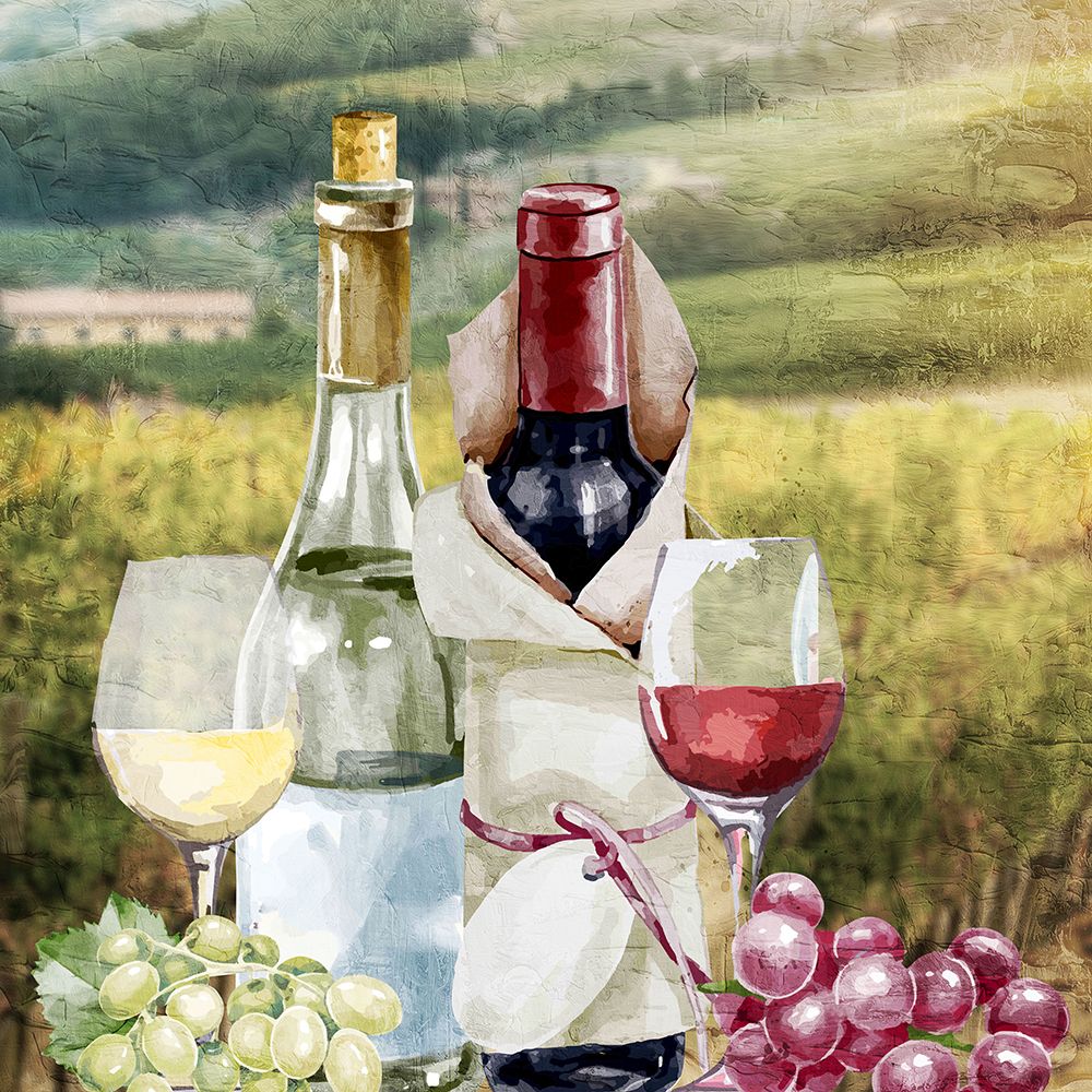 Vineyard View 3 art print by Kimberly Allen for $57.95 CAD