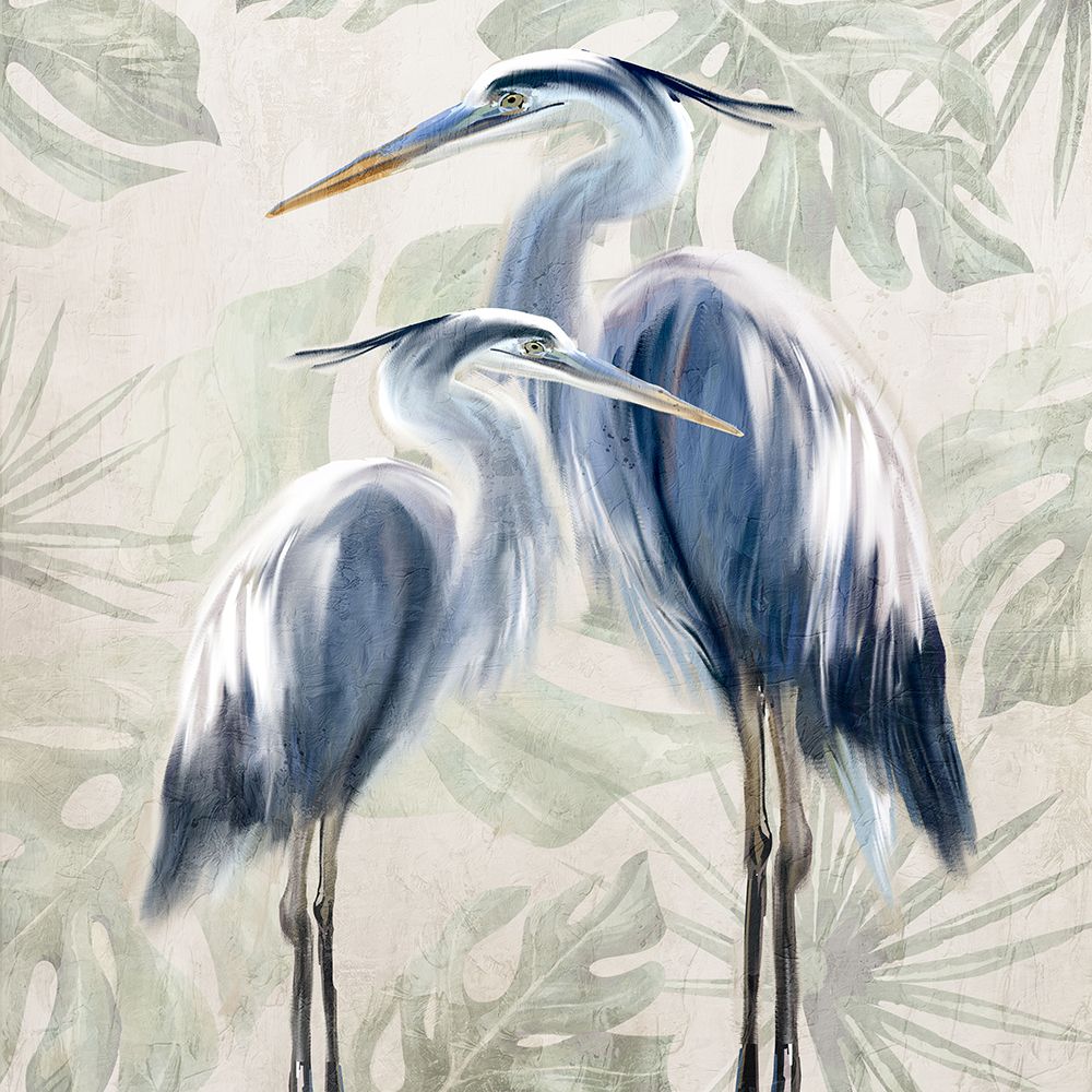 Heron Palms art print by Kimberly Allen for $57.95 CAD