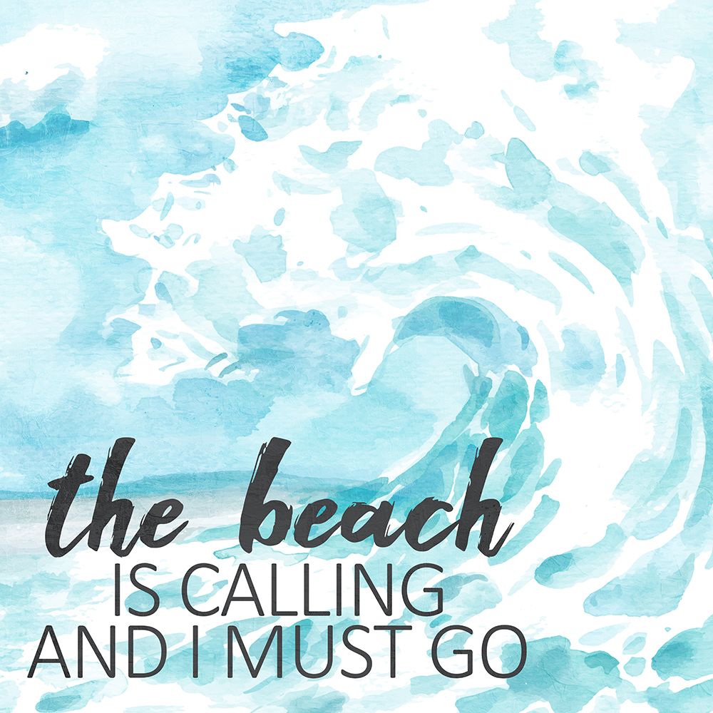 The Beach art print by Kimberly Allen for $57.95 CAD