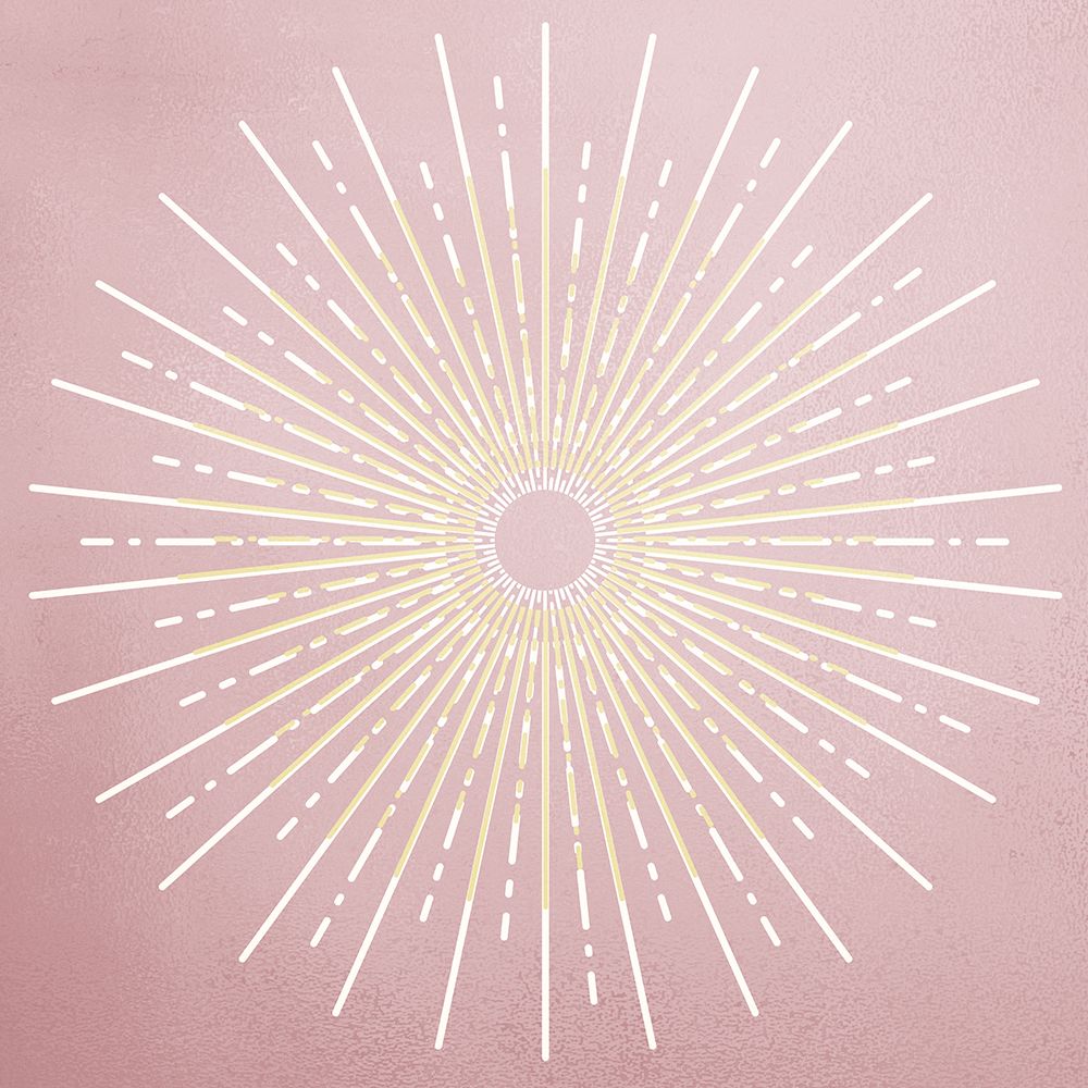 Pink Burst art print by Kimberly Allen for $57.95 CAD