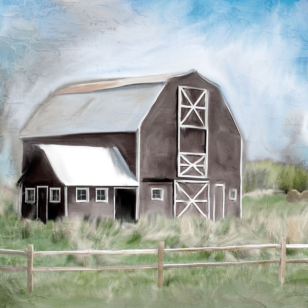 Fenceline art print by Kimberly Allen for $57.95 CAD