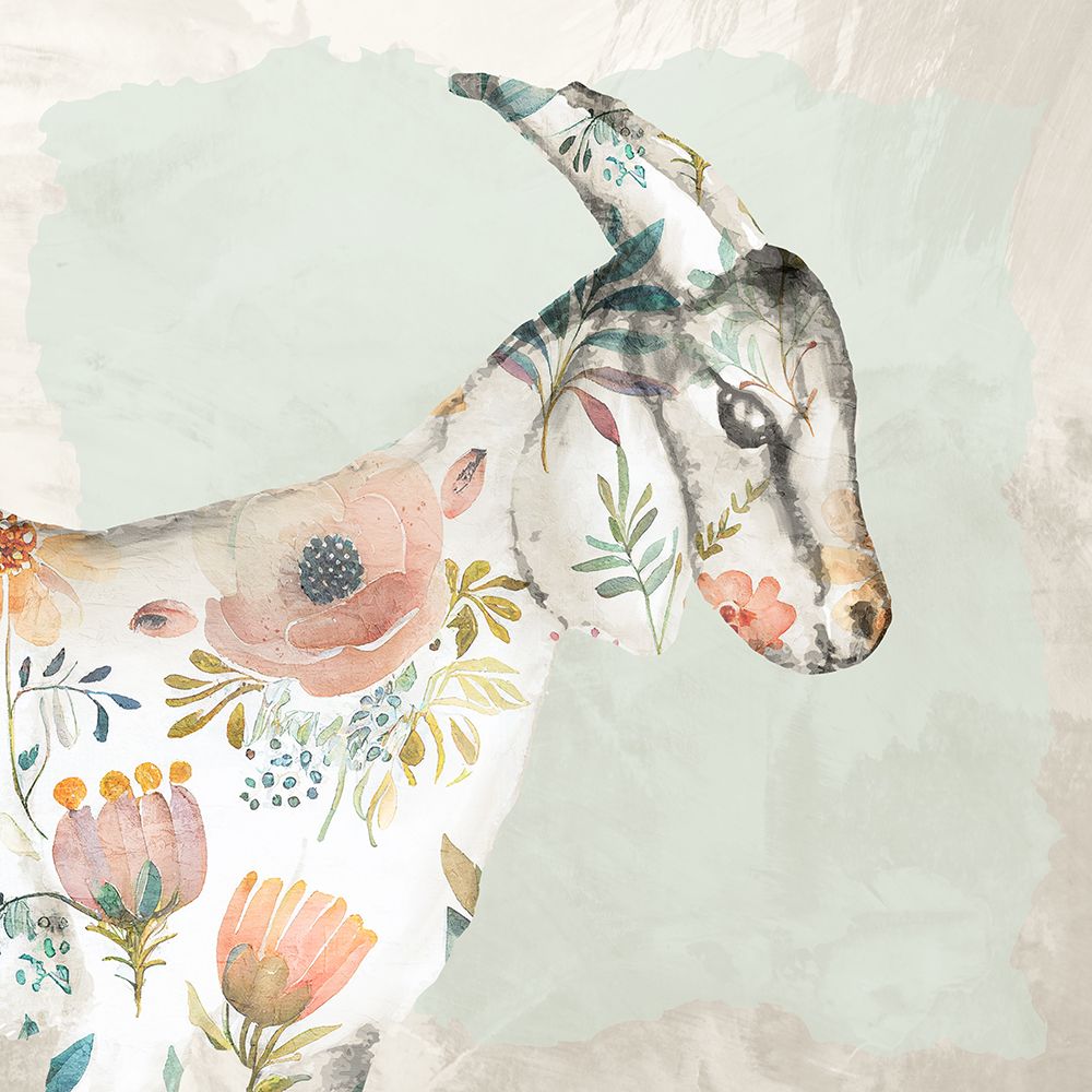 Floral Farm 1 art print by Kimberly Allen for $57.95 CAD